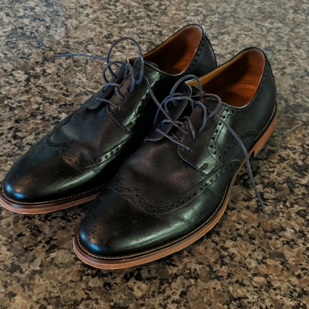 Johnston and Murphy Wingtip Dress Shoes
